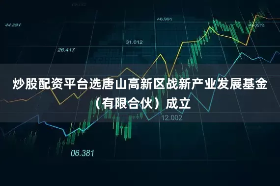 炒股配资平台选唐山高新区战新产业发展基金（有限合伙）成立
