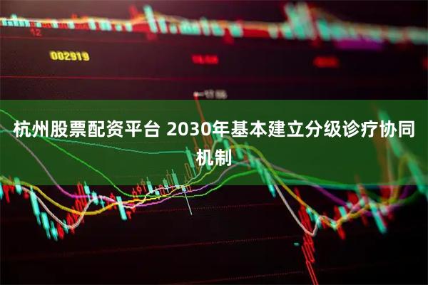 杭州股票配资平台 2030年基本建立分级诊疗协同机制