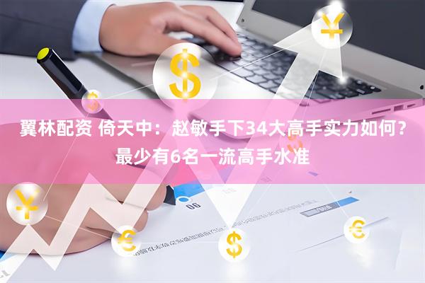 翼林配资 倚天中：赵敏手下34大高手实力如何？最少有6名一流高手水准